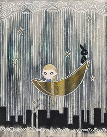 シバザキモモコ個展-眠れない夜のはなし-