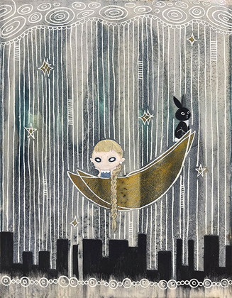 シバザキモモコ個展　-眠れない夜のはなし-