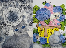 Dream fragment ~夢のカケラ~
とものかよこ 山川空 2人展