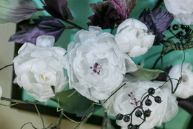 まゆと和紙の花展　空間の花作家・坂本裕美